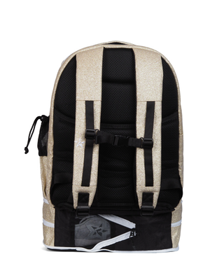 Champagne Rebel Dream Bag Plus with White Zipper