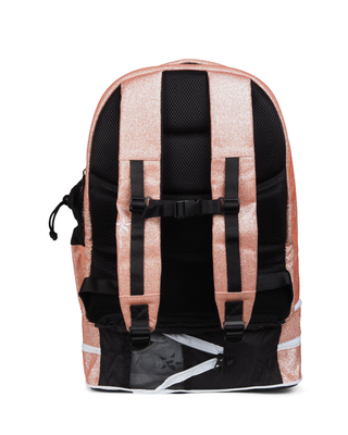 Rose Gold Rebel Dream Bag Plus with White Zipper