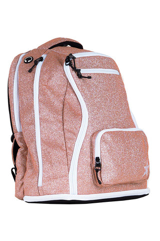 Rose Gold Rebel Dream Bag Plus with White Zipper