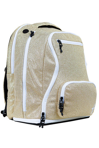 Champagne Rebel Dream Bag Plus with White Zipper