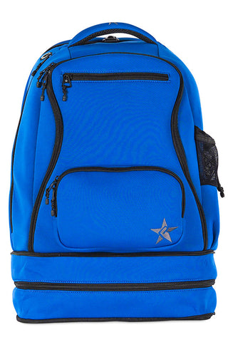 Neoprene in Royal Blue Rebel Dream Bag Plus with Black Zipper