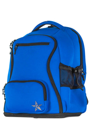 Neoprene in Royal Blue Rebel Dream Bag Plus with Black Zipper