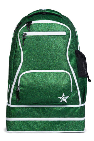 Lucky Green Rebel Dream Bag Plus with White Zipper