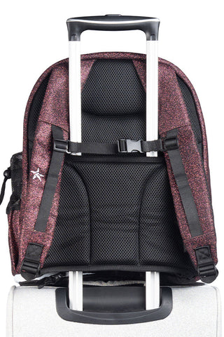 Maroon Rebel Dream Bag Plus With White Zipper