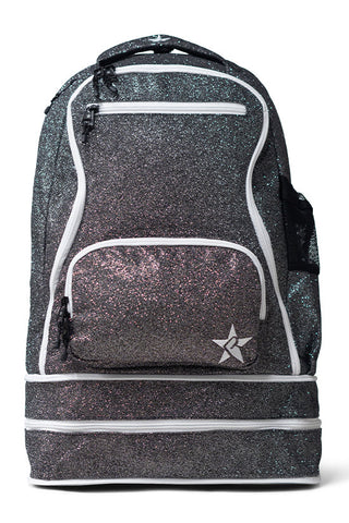 Gunmetal Rebel Dream Bag Plus with White Zipper