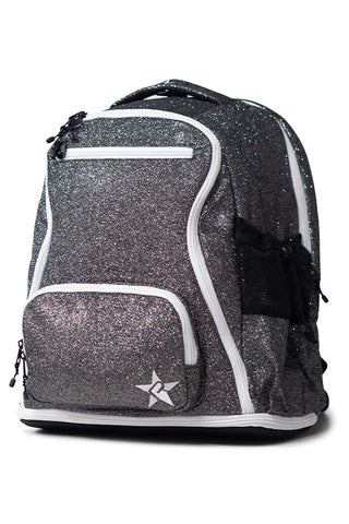 Gunmetal Rebel Dream Bag Plus with White Zipper