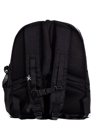 Strike in Black Rebel Dream Bag Plus with White Zipper