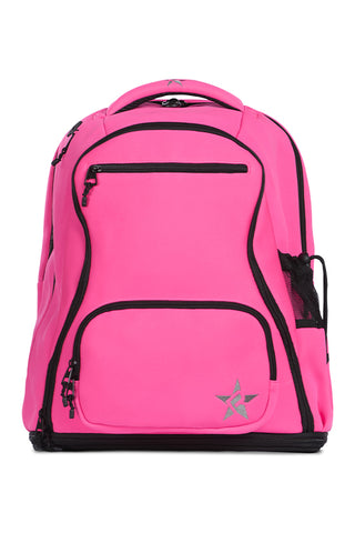 Neoprene in Fuchsia Rebel Dream Bag Plus with Black Zipper