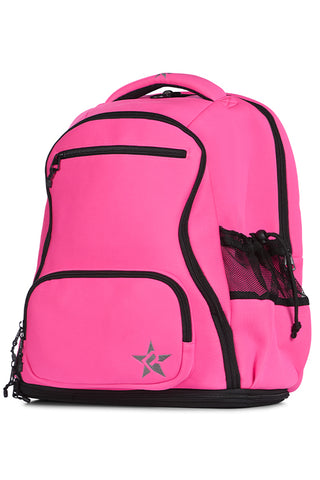 Neoprene in Fuchsia Rebel Dream Bag Plus with Black Zipper