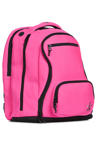 Neoprene in Fuchsia Rebel Dream Bag Plus with Black Zipper