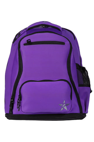Neoprene in Purple Rebel Dream Bag Plus With Black Zipper