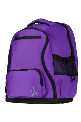 Neoprene in Purple Rebel Dream Bag Plus With Black Zipper