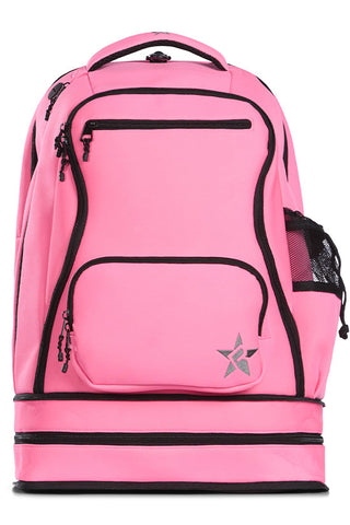 Neoprene in Pink Rebel Dream Bag Plus with Black Zipper