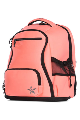Neoprene in Coral Rebel Dream Bag Plus with Black Zipper