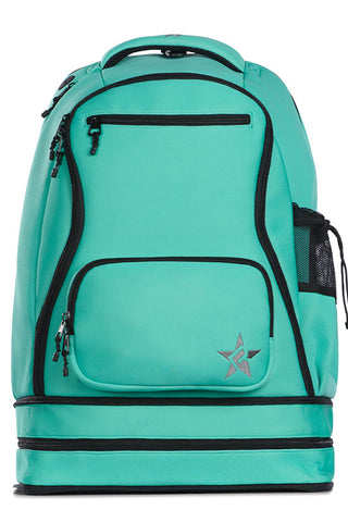 Neoprene in Teal Rebel Dream Bag Plus with Black Zipper