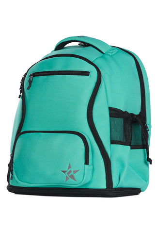 Neoprene in Teal Rebel Dream Bag Plus with Black Zipper