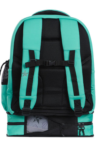 Neoprene in Teal Rebel Dream Bag Plus with Black Zipper