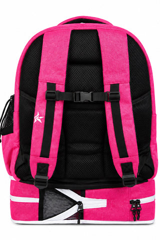 DiamondNet™ in Hyper Pink Rebel Dream Bag Plus With White Zipper