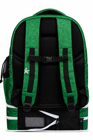Lucky Green Rebel Dream Bag Plus with White Zipper