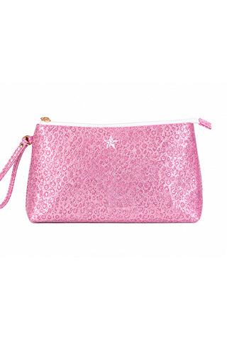Leopard in Pink Rebel Beauty Bag