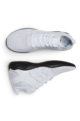 Rebel Revolution Rewind Shoe in White with Black Outsole