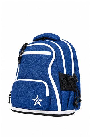 Royal Blue Rebel Baby Dream Bag with White Zipper