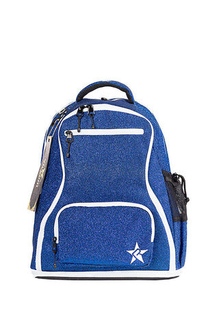 Royal Blue Rebel Baby Dream Bag with White Zipper